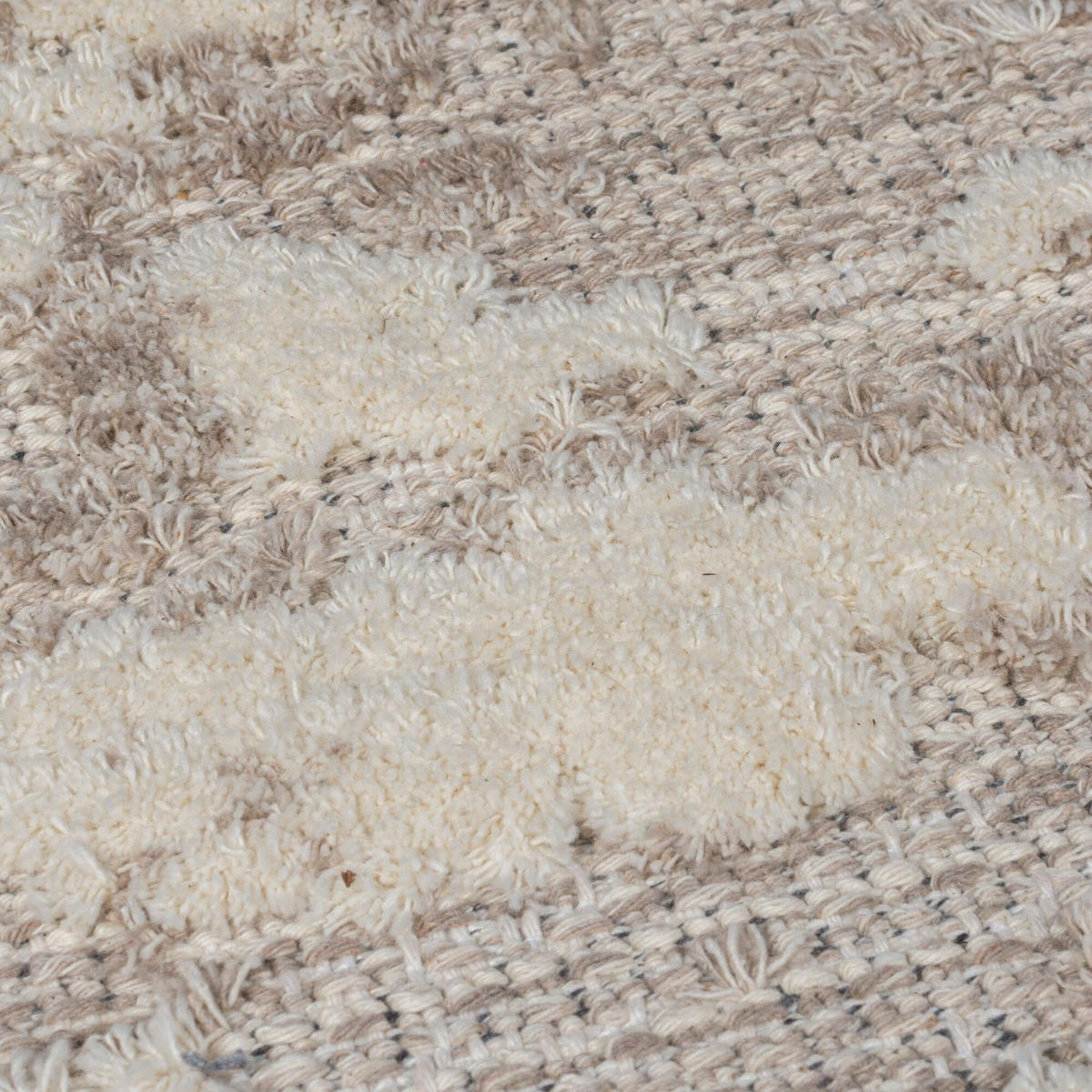 TEPPICH Waschbar RIDGE, meliert, Beige, 155 x 230 cm - Beige, Textil (155/230cm) - KADIMA DESIGN