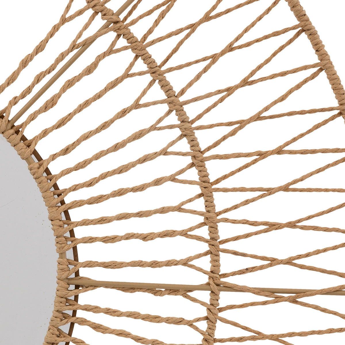 DEKORATIONSSPIEGEL für die Wand Millie 75/75/2 cm - Beige, Holz (75/2/75cm) - Atmosphera Createur d´interieur
