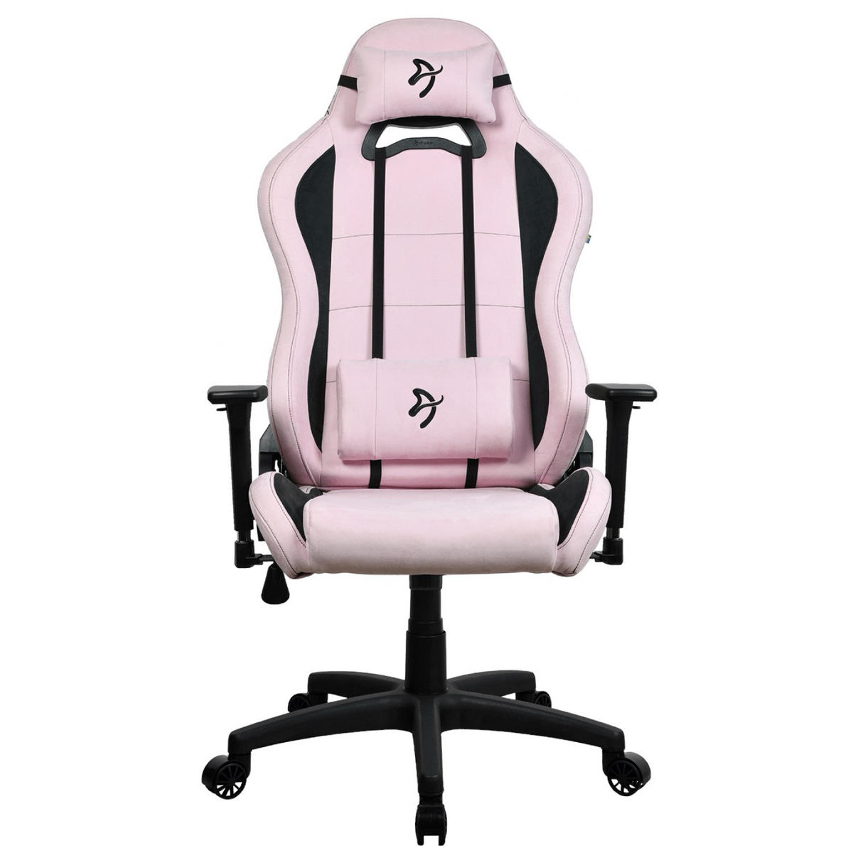 GAMINGSTUHL Torretta SuperSoft™ Rosa - Pink/Schwarz, Kunststoff/Textil (70/135/50cm) - Arozzi