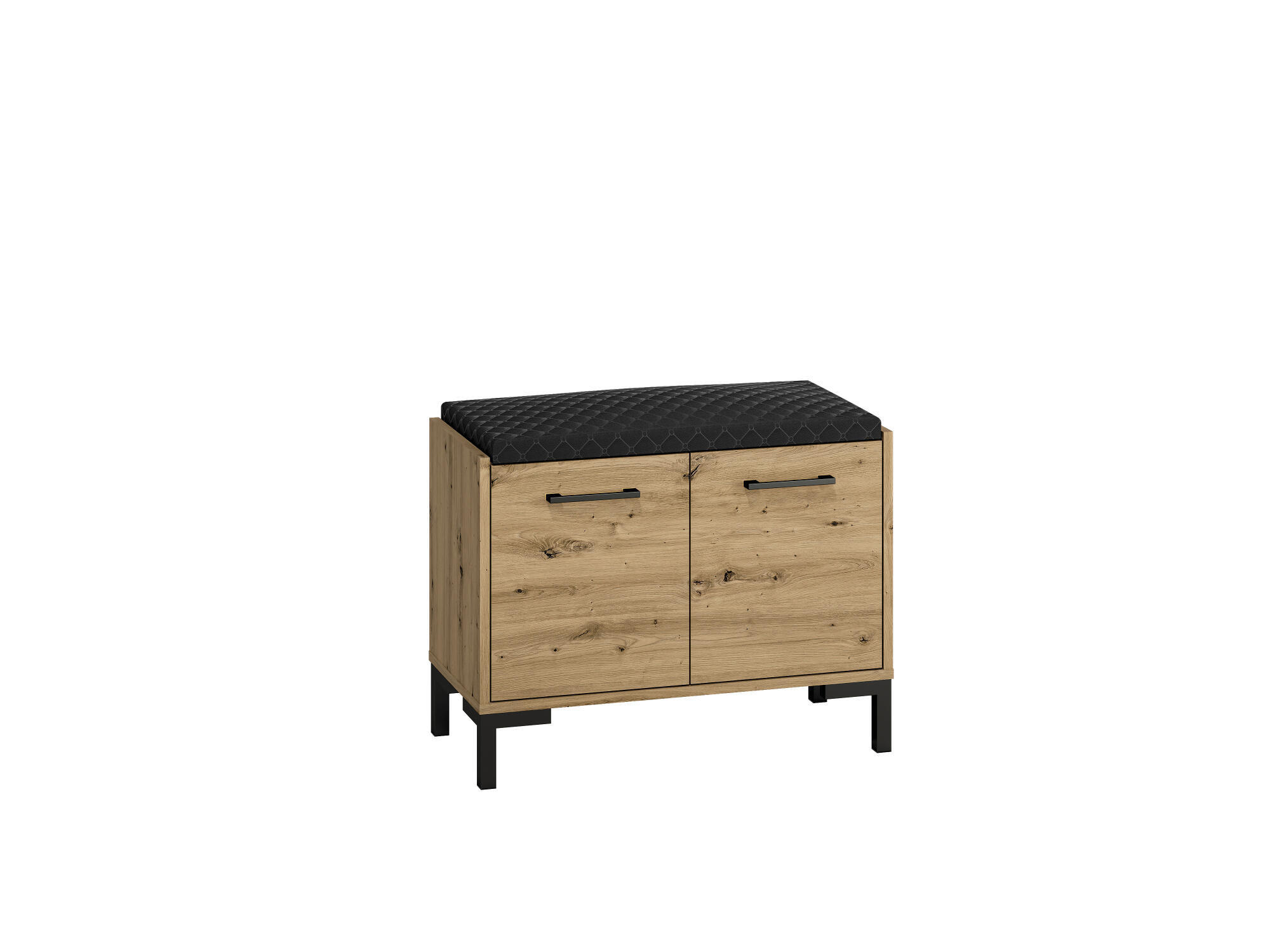 SCHUHSCHRANK NEVIO Beige 70x34x54 cm - Beige, Holzwerkstoff (70/54/34cm) - FURNLUX