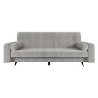 SCHLAFSOFA Zuri - Schwarz/Grau, Holz/Textil (240/93/91cm) - MIRJAN24