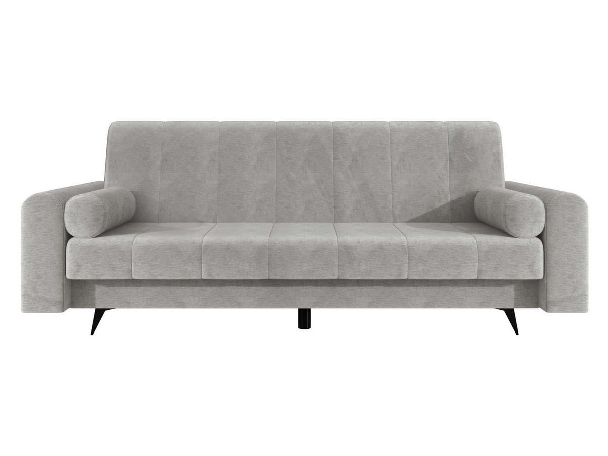 SCHLAFSOFA Zuri - Schwarz/Grau, Holz/Textil (240/93/91cm) - MIRJAN24