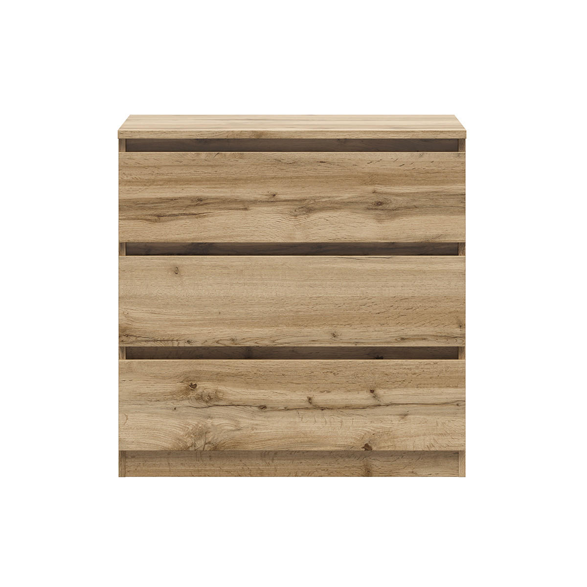 KOMMODE Edwin Holz - Braun, Holzwerkstoff (75/75/45cm) - Petits-meubles