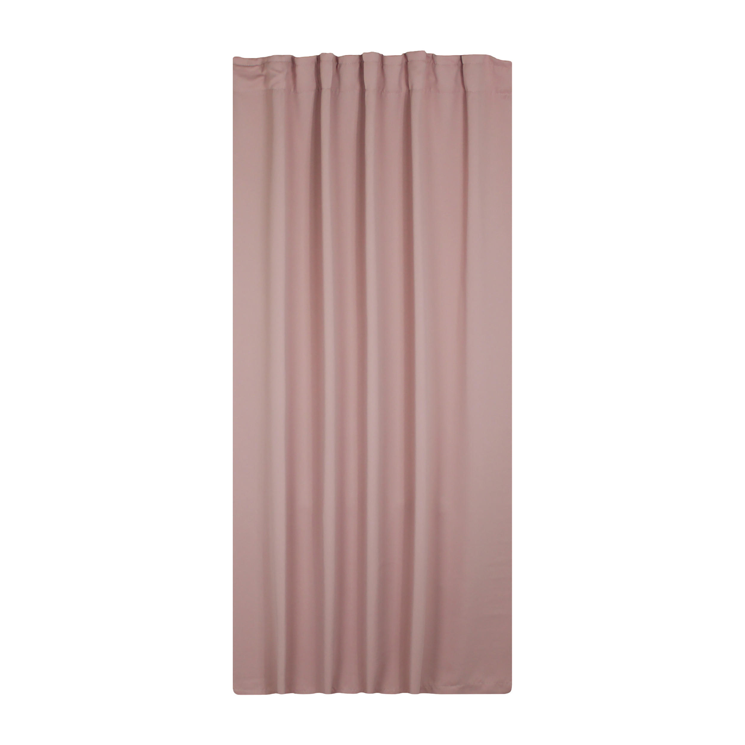 VERDUNKELUNGSVORHANG Kräuselband 140/175 cm Rosa - Rosa, Textil (140/175cm) - TiborTex