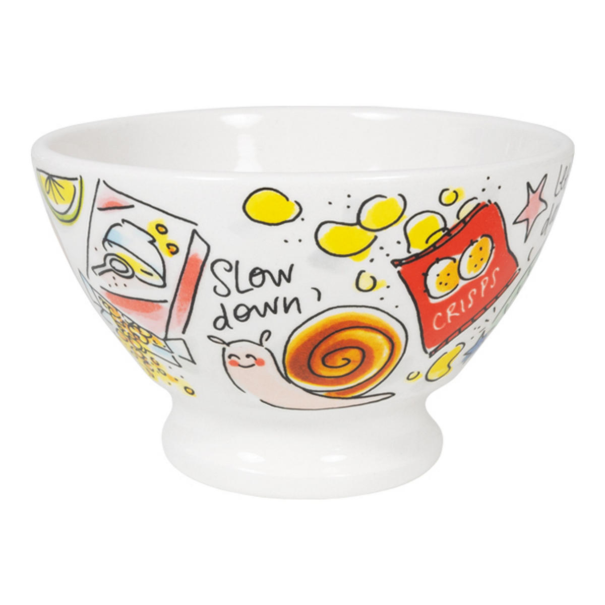 SCHALE AUF FUSS Dicke Umarmung in Bunt - 13cm - Multicolor, Keramik (12.7/8.3/7.4cm) - Blond Amsterdam