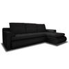 ECKSOFA Santi, Seite: Rechts - Schwarz, Holz/Textil (226/152cm) - Sofnet
