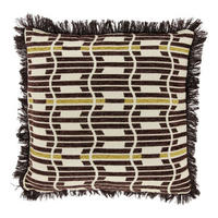 KISSEN Wess - Braun - 45/45/ cm - Multicolor, Textil (45/45cm) - Unique Living