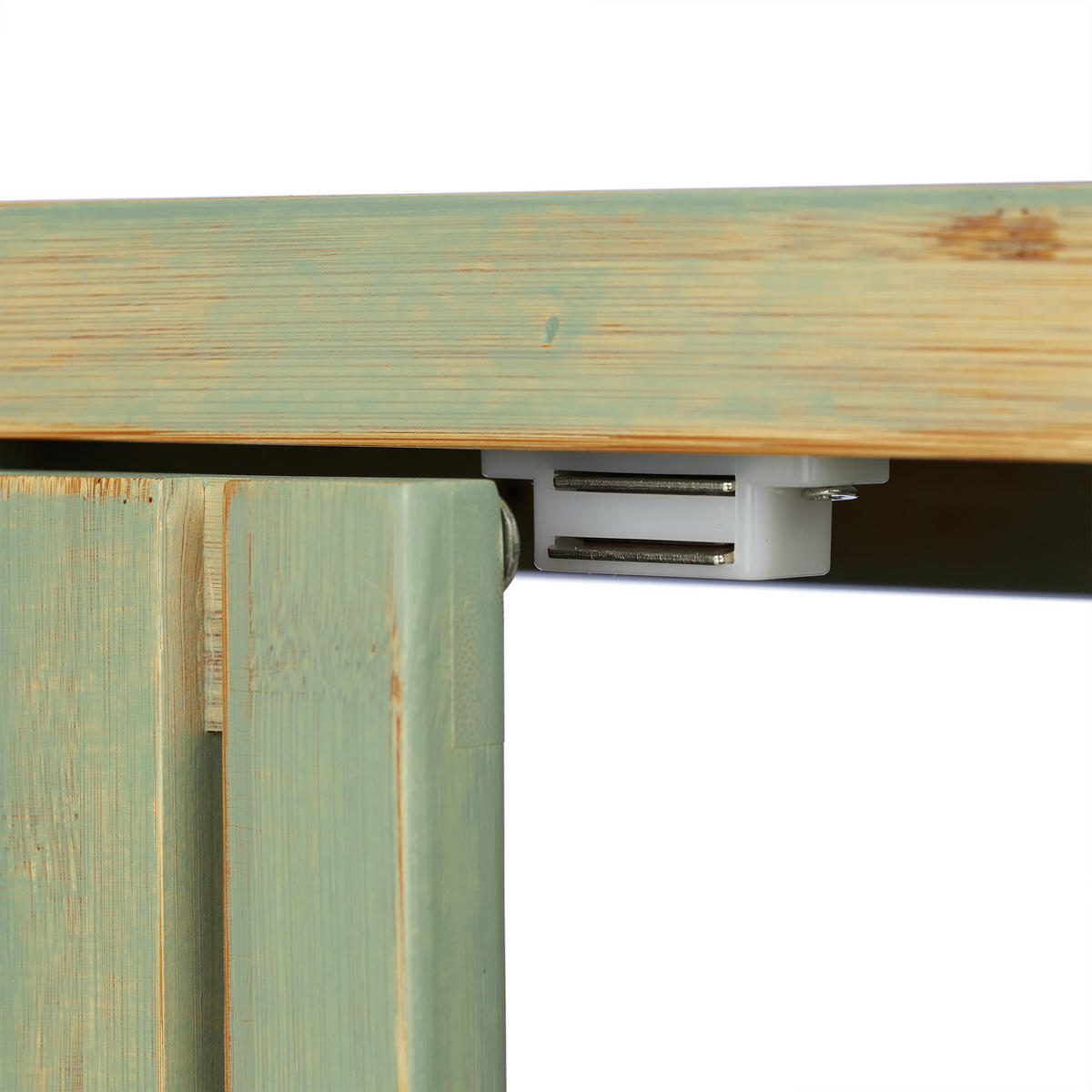 HÄNGESCHRANK - Grün, Holz (52/50/20cm) - Relaxdays