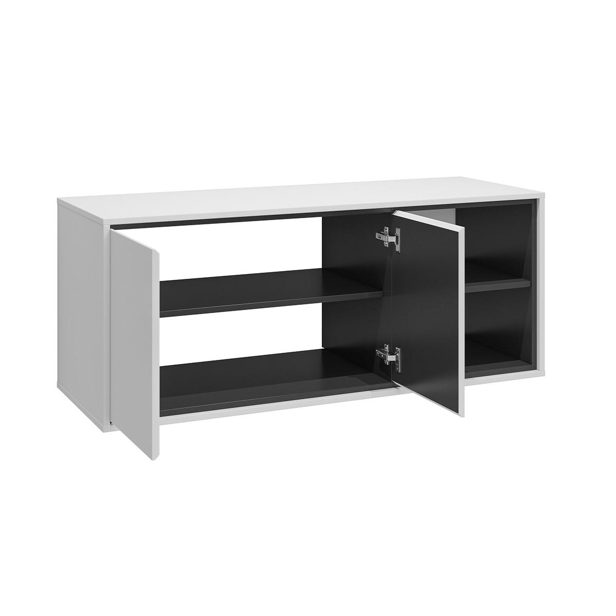 WASCHTISCHUNTERSCHRANK 120cm Sophéa Weiß - Weiß, Holzwerkstoff (120/50.8/48cm)