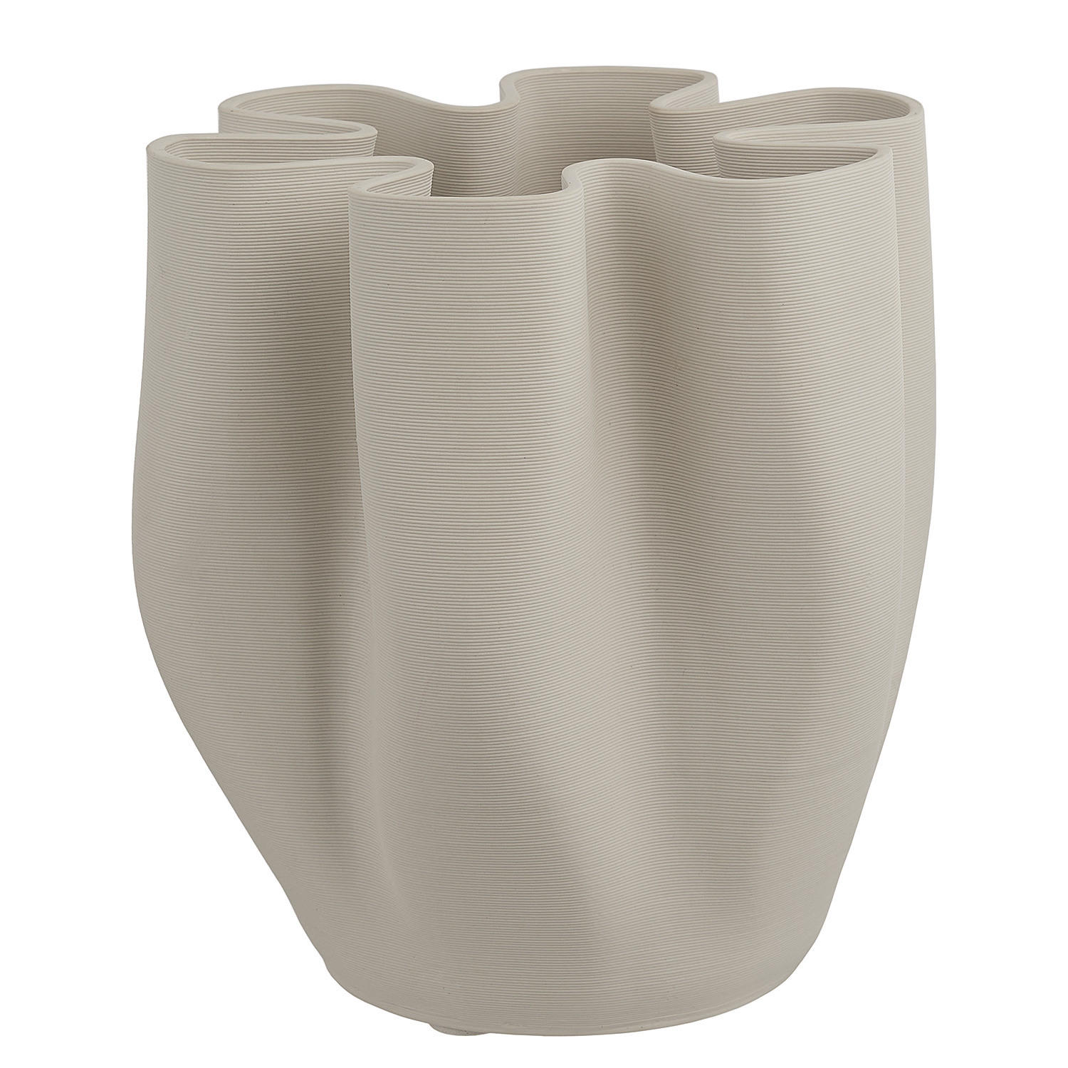 VASE Vision - Weiß, Keramik (22cm) - Butlers