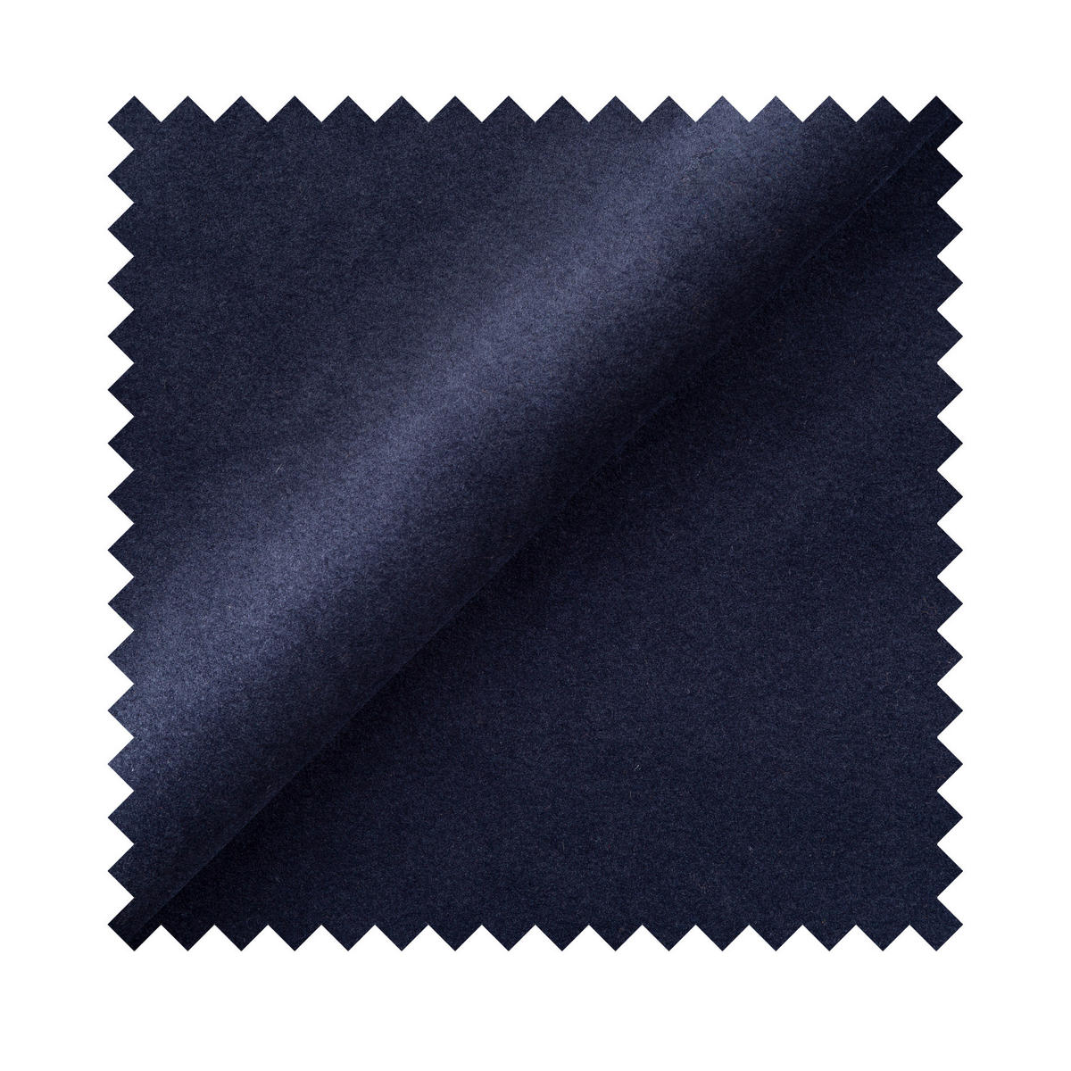 ECKSOFA Dandelino Marineblau mit Samtbezug, rechts - Schwarz/Dunkelblau, Kunststoff/Textil (172/271cm) - Selsey