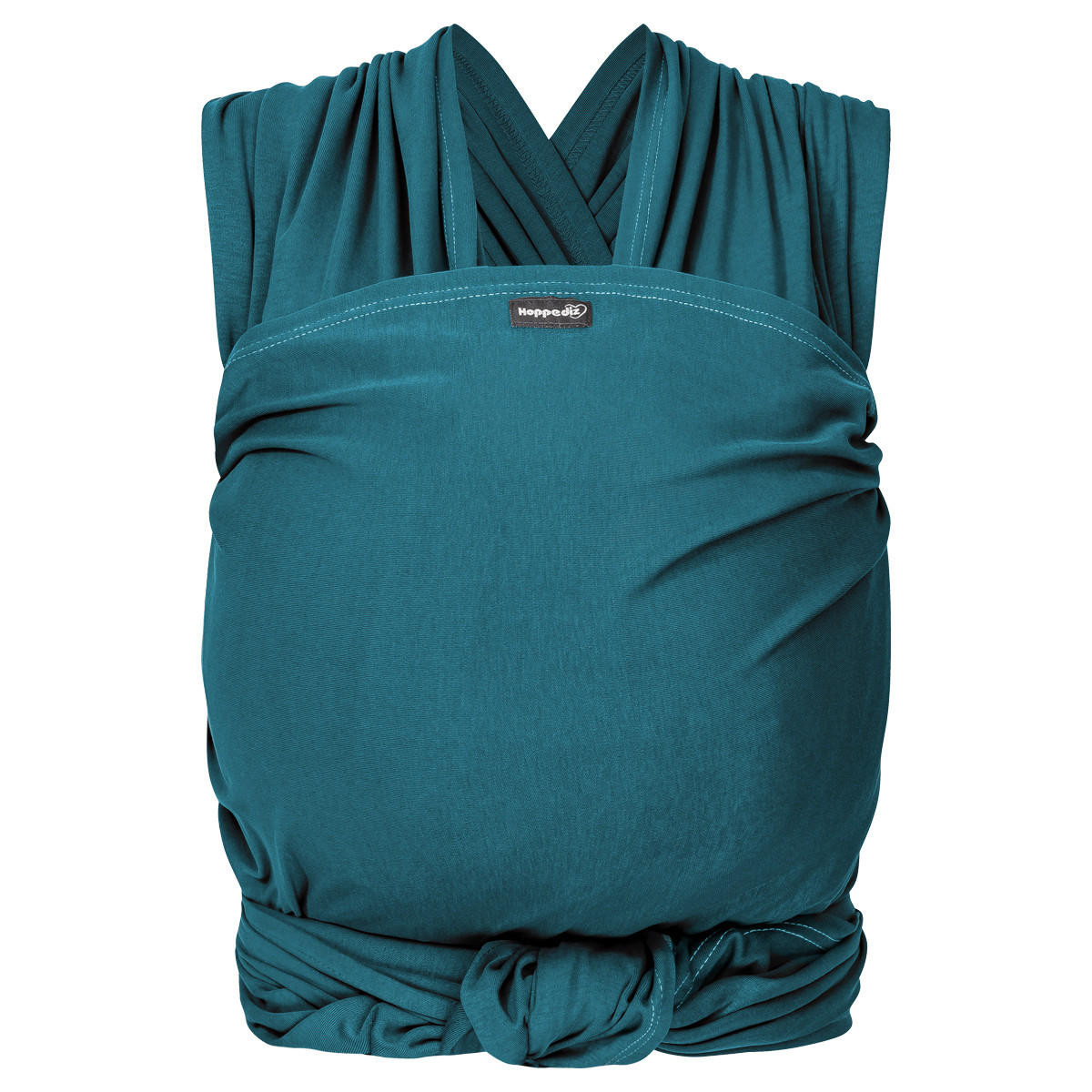 BABYTRAGETUCH Elastisches Tragetuch - Petrol, Textil (50/0.1/460cm) - Hoppediz