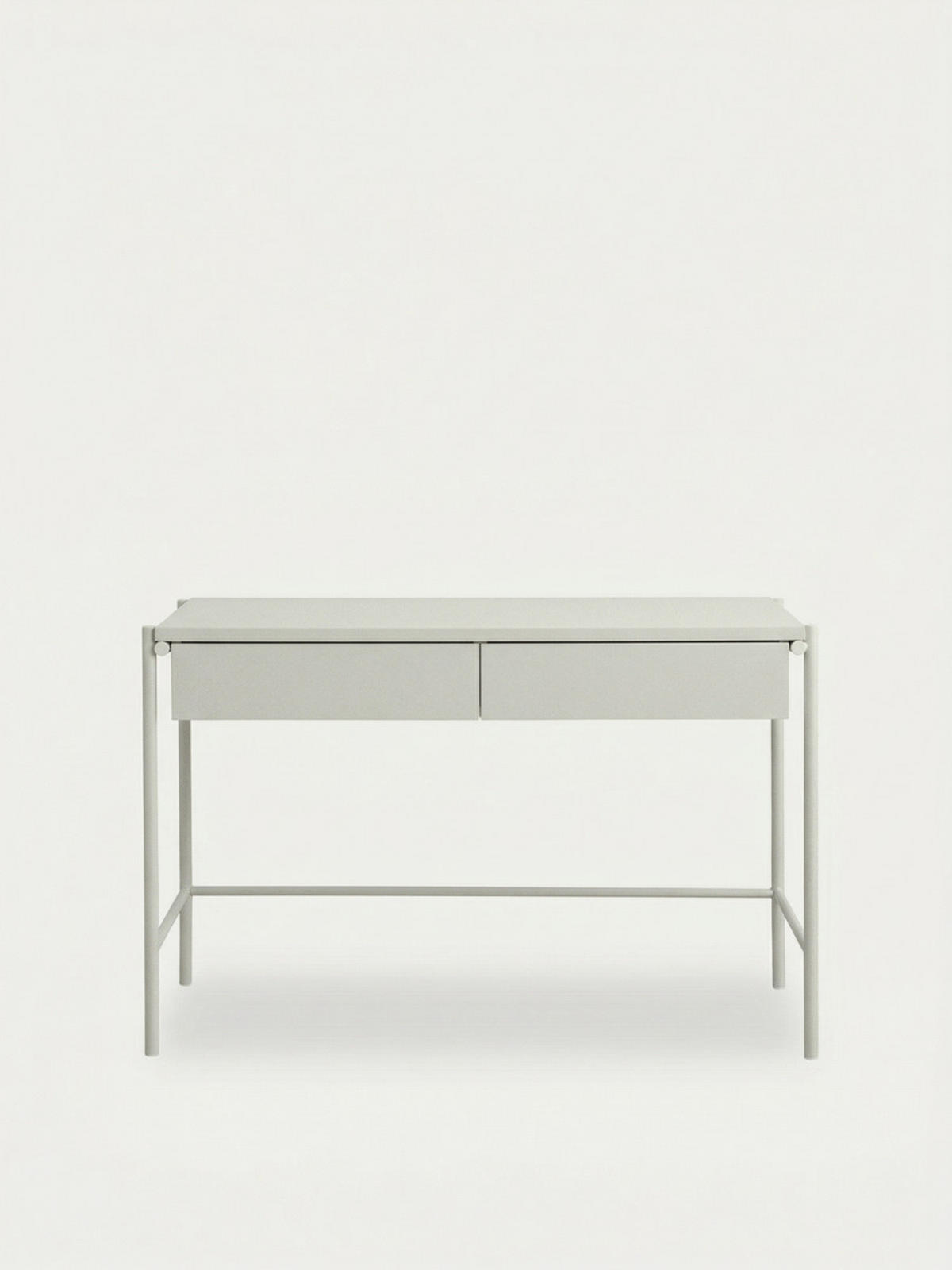 SCHREIBTISCH Dalia Grau 60 x 120 - Grau, Holzwerkstoff (120/60/78cm) - Kenay Home