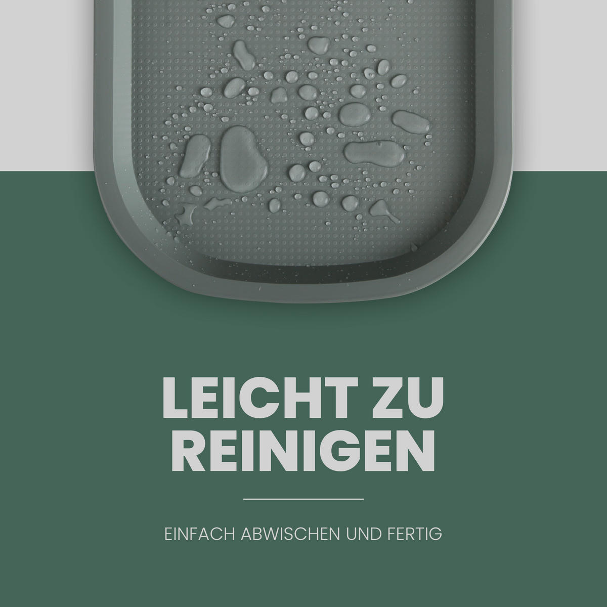 SERVIERTABLETT Kunststoff 37x27 cm Grün 4er-Pack - Grün, Kunststoff (27/2/37cm)