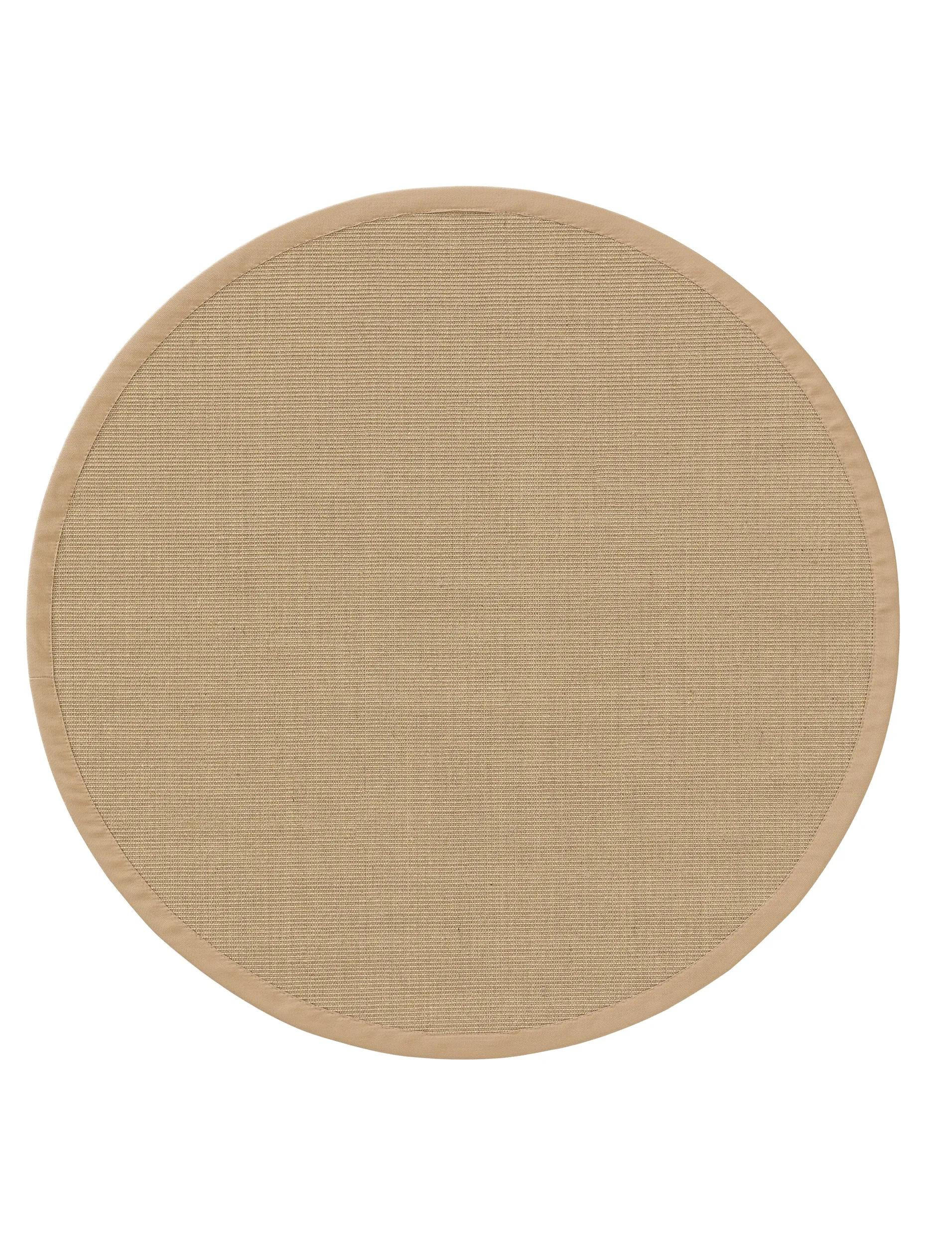 SISALTEPPICH Sana Cream ø 150 cm rund - Creme, Textil (150/150cm) - benuta Nest