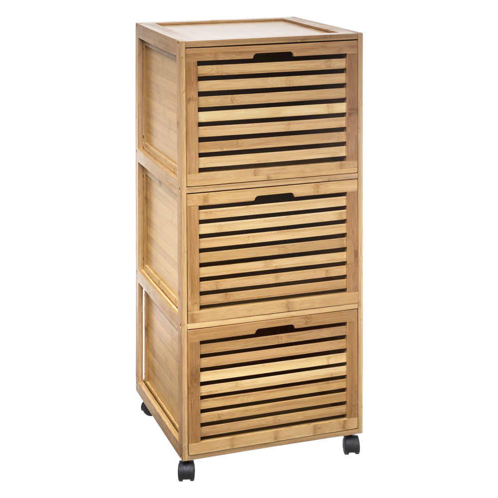 XXXLutz Badezimmerregal Braun 41x93x41 cm