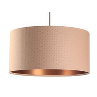 HÄNGELEUCHTE Kupfer 60/30 cm - Beige/Kupferfarben, Kunststoff (60/1.1/30cm) - ONZENO