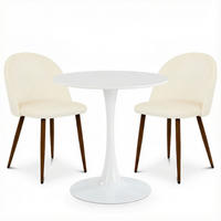 ESSGRUPPE LOIRE NAVIA 3er Set weiß - Weiß, Holzwerkstoff - IDIMEX