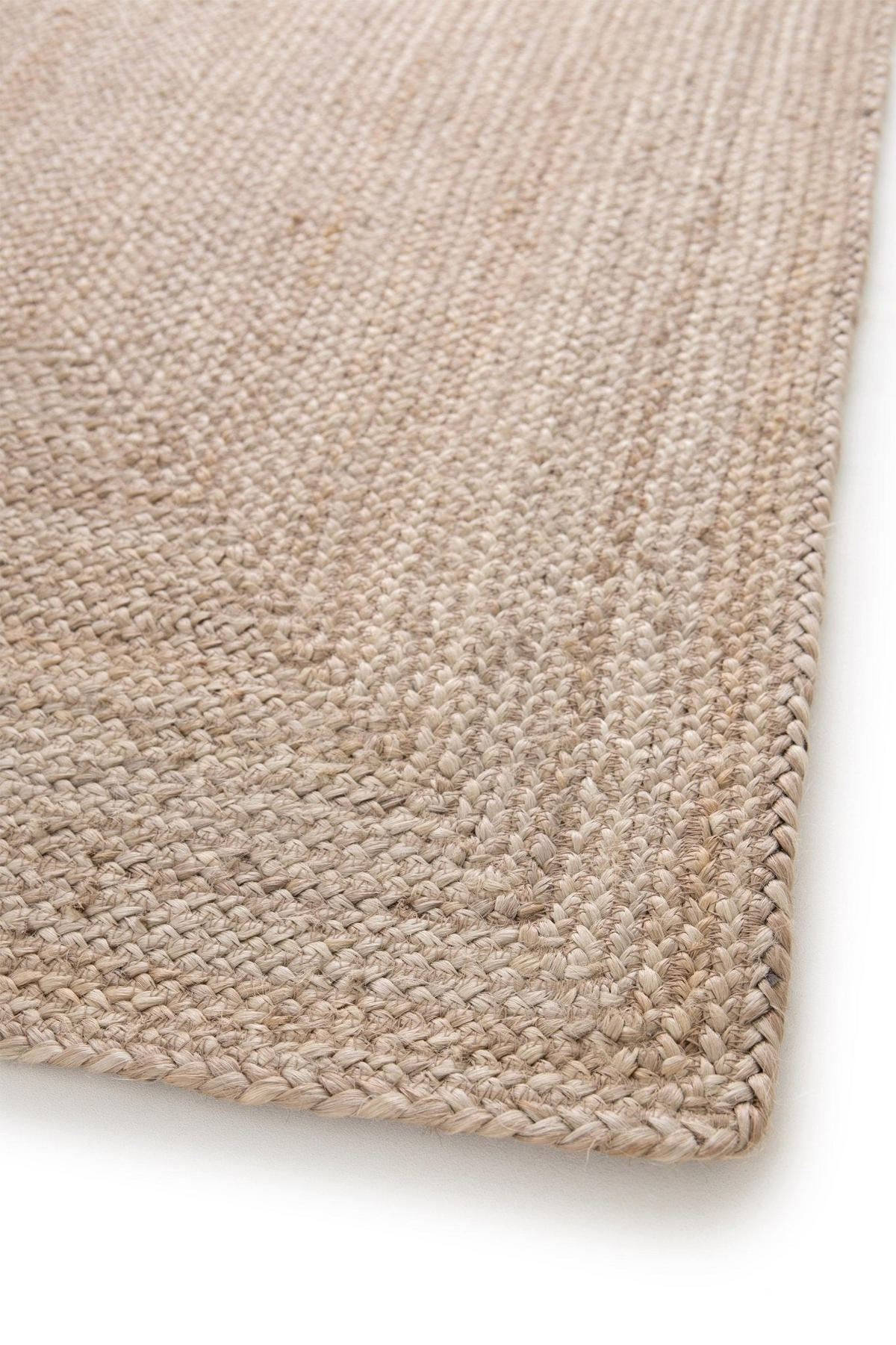 TEPPICH Design handgefertigt Jute bruin - Braun, Naturmaterialien (120/170cm) - AFK Living