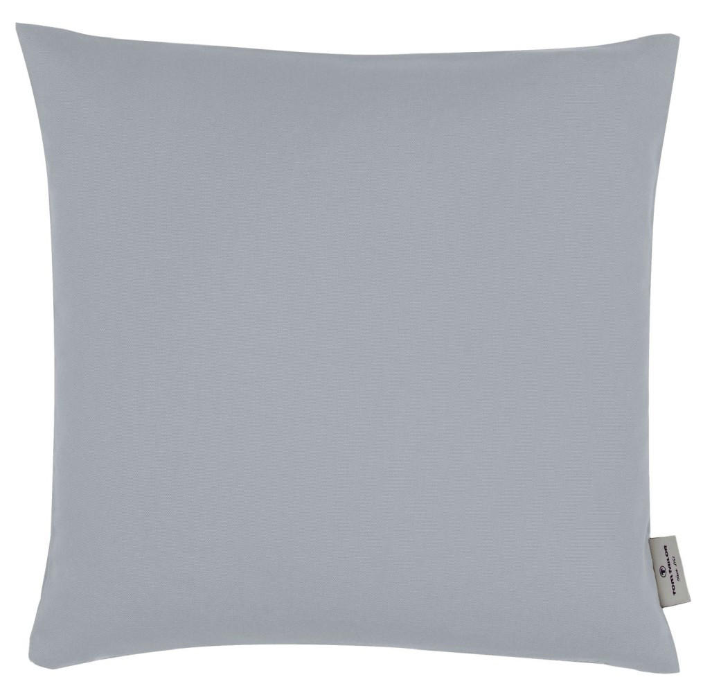 ZIERKISSENHÜLLE Dove silbergrau 50x50cm - Hellgrau, Textil (50/50cm) - Tom Tailor
