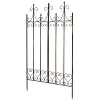 RANKGITTER Metall Bronze - Bronzefarben, Metall (100/150/2cm) - CLP