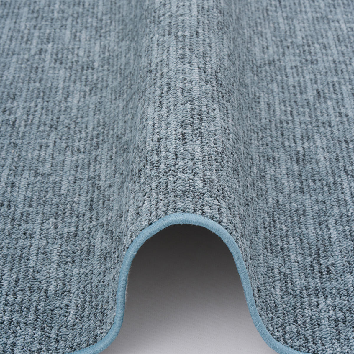 SCHLINGEN DESIGNER TEPPICH LÄUFER NIVA - Blau, Textil (100/400cm) - Snapstyle