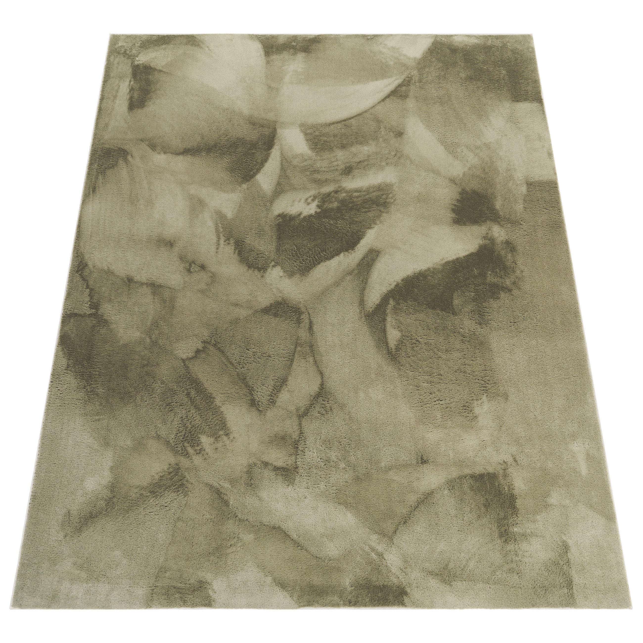 HOCHFLORTEPPICH 140/200 cm Soft 380 - Grün, Textil (140/200cm) - Paco Home