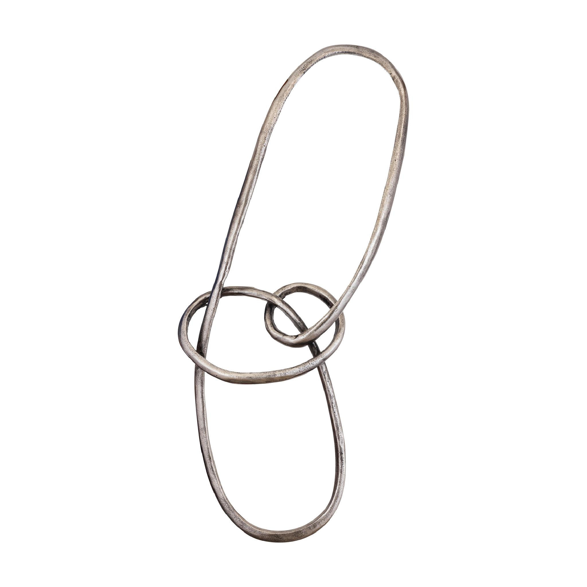 WANDPANEEL Wun Silber 38/11/90cm - Silberfarben, Metall (11/90/38cm) - PTMD Collection