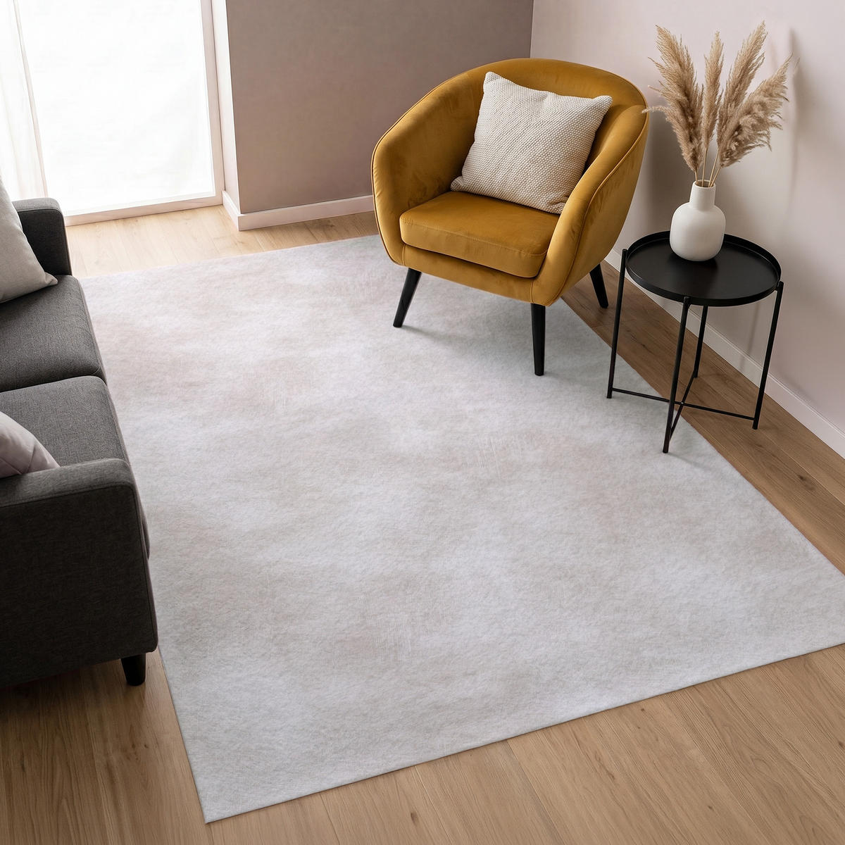 KOBERCE - Jemné - Textúra - Béžová - 140x200 cm - krémová, textil/plast (140/0.4cm) - OnlyWow