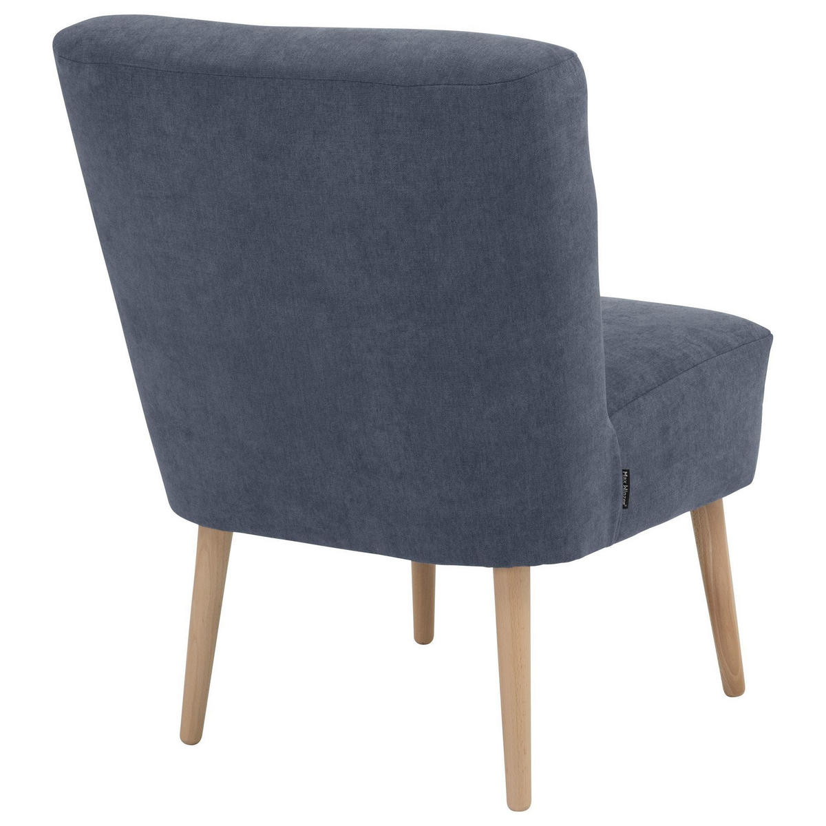 SESSEL Kamle Bezug Flachgewebe Buche natur / blau - Blau, Kunststoff (68/78/58cm) - 58aufmkessel