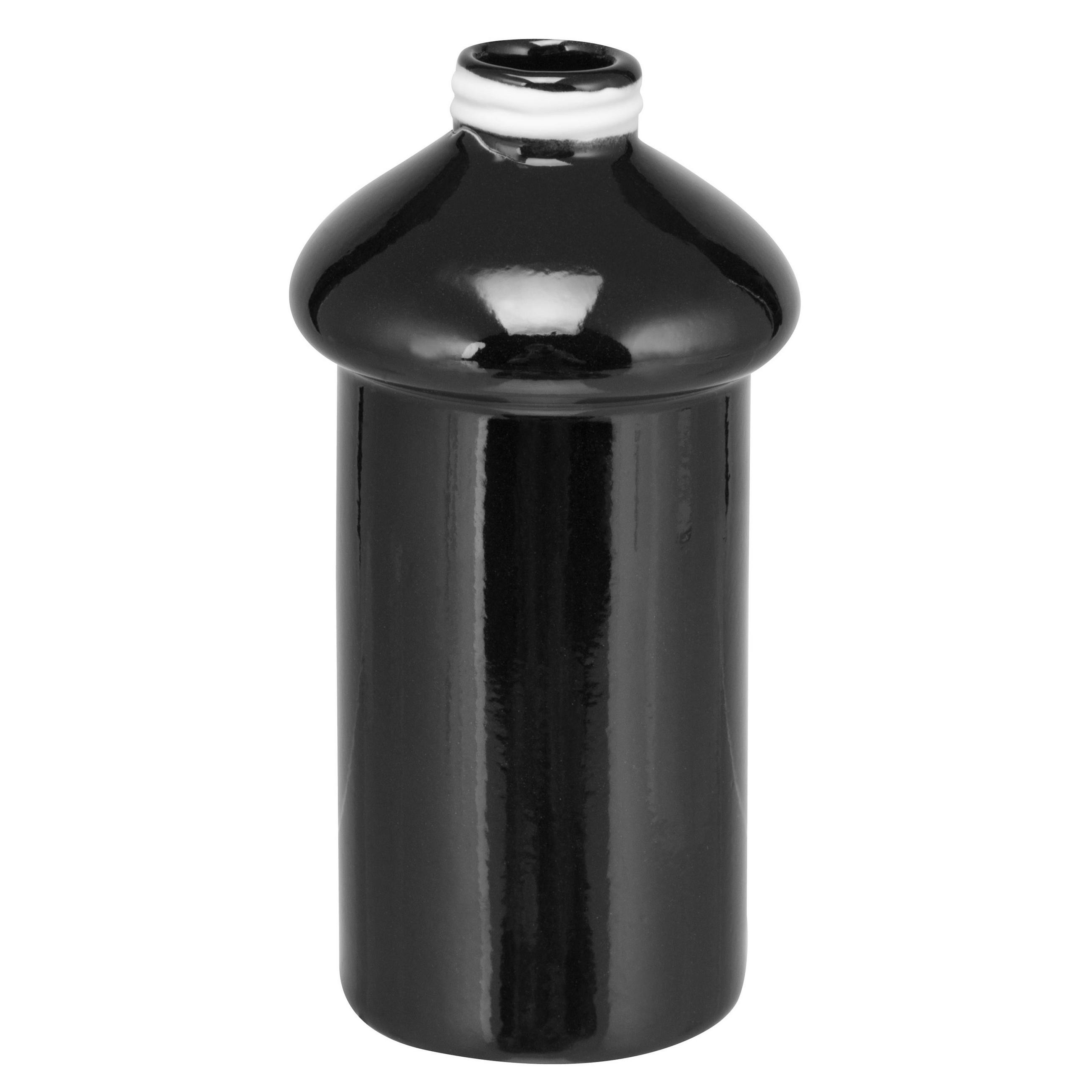 bremermann Ersatz-Seifenspenderflasche, Schwarz 7x15x7 cm