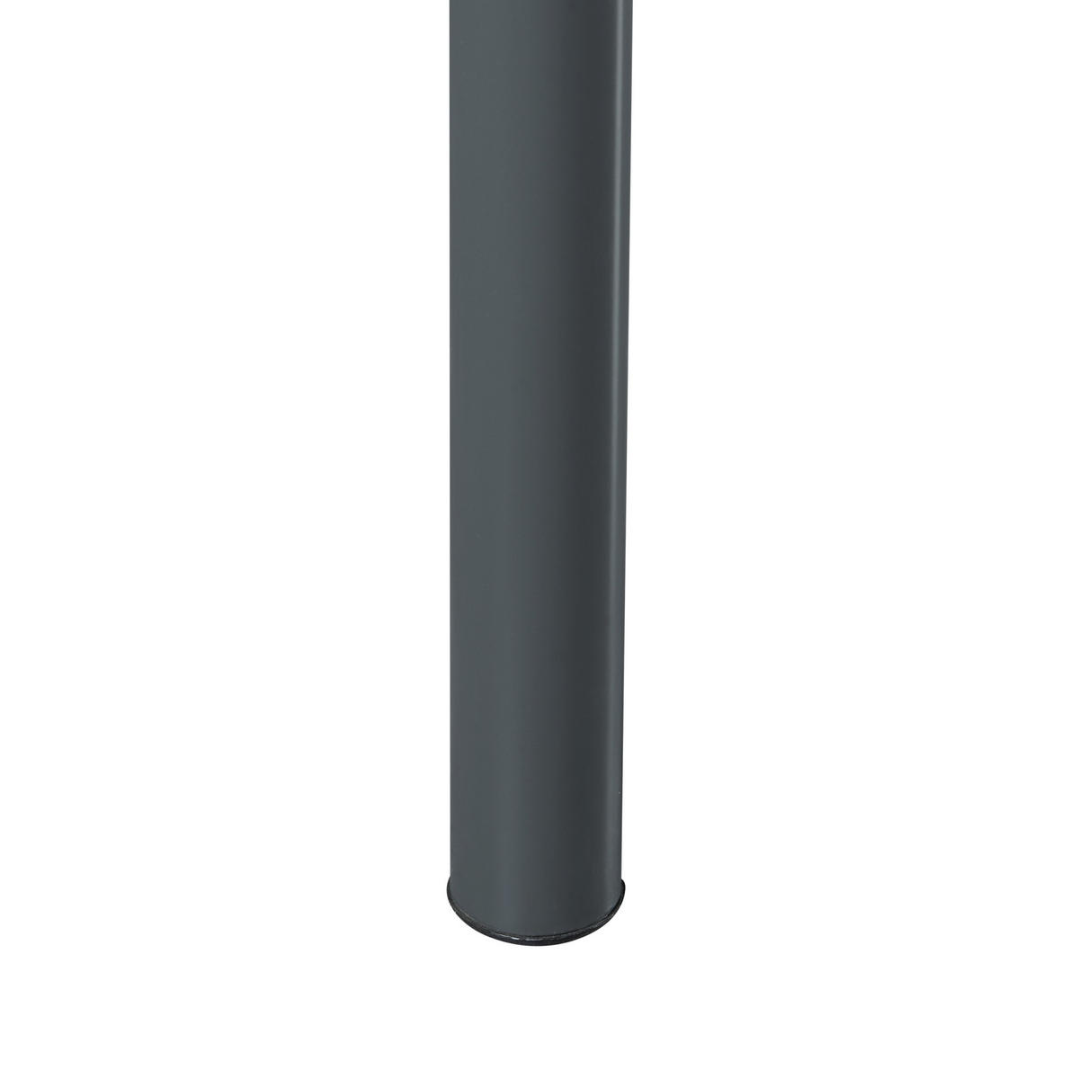 ESSTISCH Lindesberg - Schwarz/Grau, Holzwerkstoff/Metall (70/120/75cm) - [en.casa]