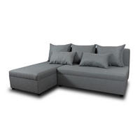 ECKSOFA Pono - Grau, Holz/Textil (205/142cm) - Sofnet