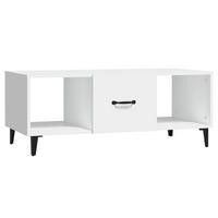 COUCHTISCH Weiß 102x50x40 cm Holzwerkstoff - Weiß, Holzwerkstoff (102/50/40cm) - furnicato