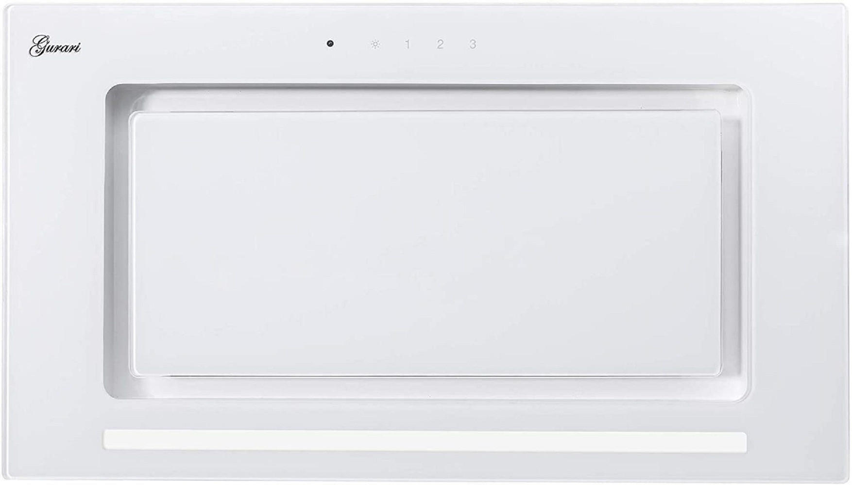 DUNSTABZUGSHAUBE GCH E 217 WH 52 Prime N 52 cm Weiß - Weiß, Metall (52/24.5/29.5cm) - Gurari