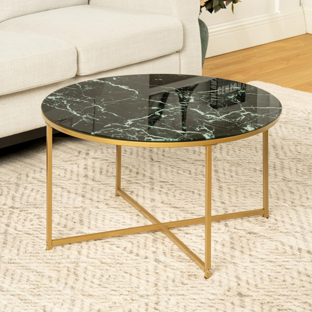 JEDÁLENSKÝ STÔL Ausziehbar čierny - biela, kov/kompozitné drevo (160/75/76cm) - Urban Meuble