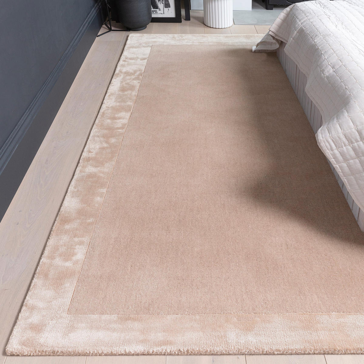TEPPICH modern handgefertigt TOSCA Beige 120 x 170 cm - Beige, Naturmaterialien (120/170cm) - Novatrend