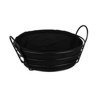 BROTKORB Metall Ø 24 cm - Schwarz, Metall (24/11.5/24cm) - Kesper