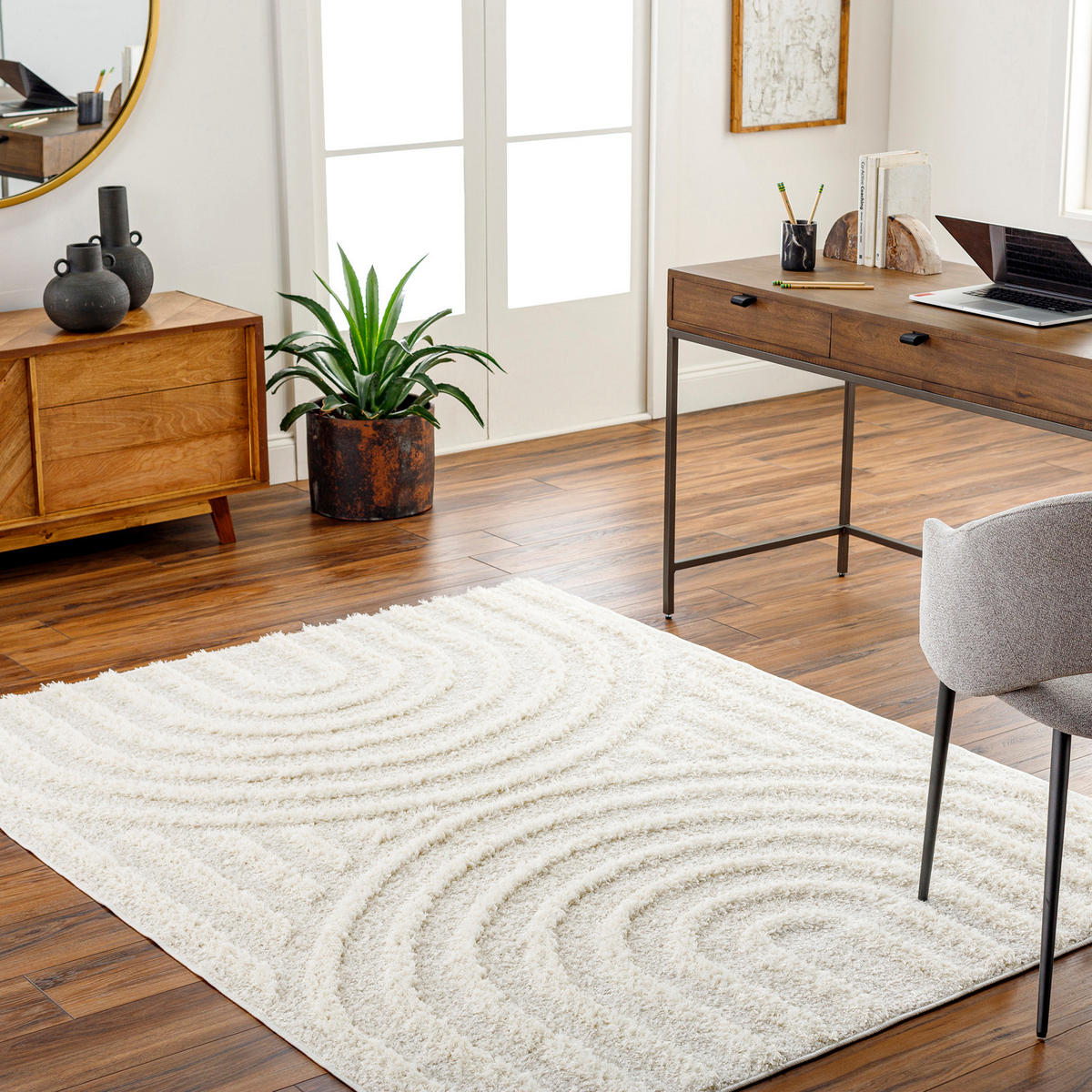 HOCHFLORTEPPICH 200/275 cm Beige - Beige, Textil (200/275cm) - LIVABLISS