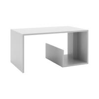 COUCHTISCH Lonar Weiß 80 x 46.6 cm - Weiß, Holzwerkstoff (46.6/80/40cm) - Vicco