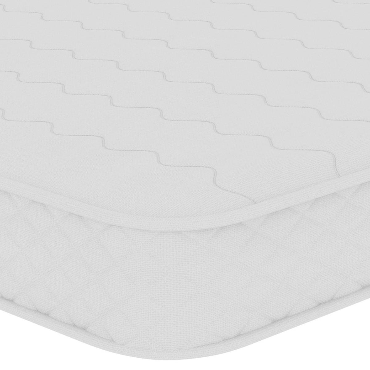 TASCHENFEDERKERNMATRATZE Weiß 160/200/23 cm mit Taschenfederkern und Memory-Schaum - Weiß, Textil - PANGIVO