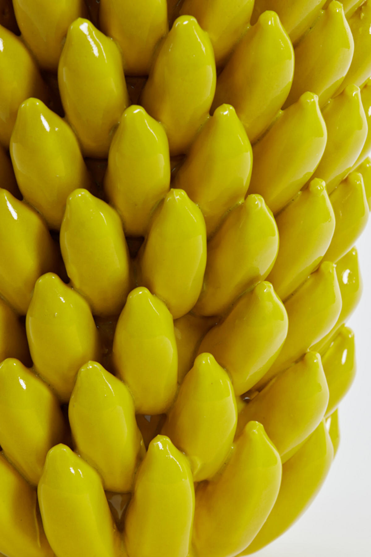 VASE Zita Gelb Ø25,5/34 cm - Gelb, Keramik (34cm) - Light & Living