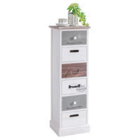 KOMMODE AVIANO - Weiß, Holz (29/91/27cm) - CARO-Möbel