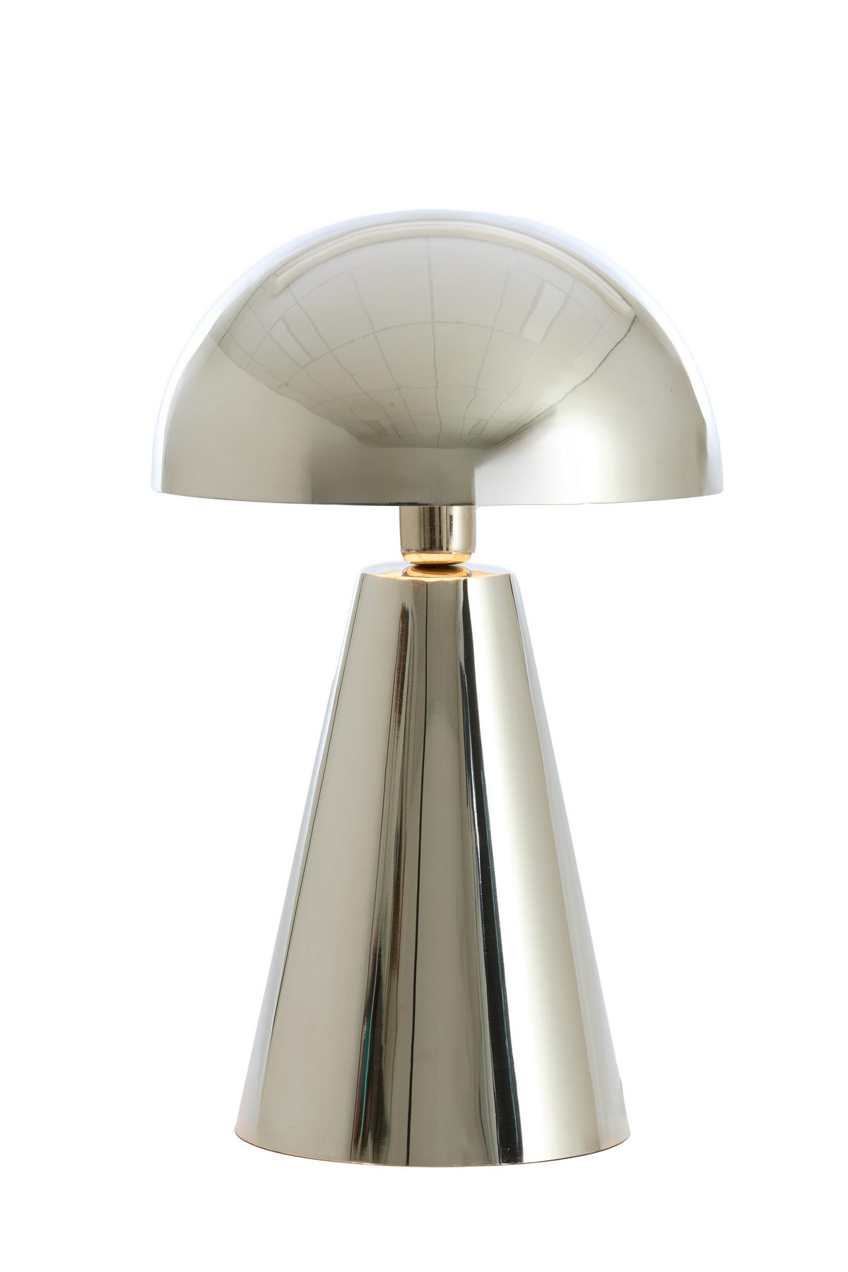 TISCHLAMPE Surrina Silber Ø31/49 cm - Silberfarben, Metall (31/31/49cm) - Light & Living