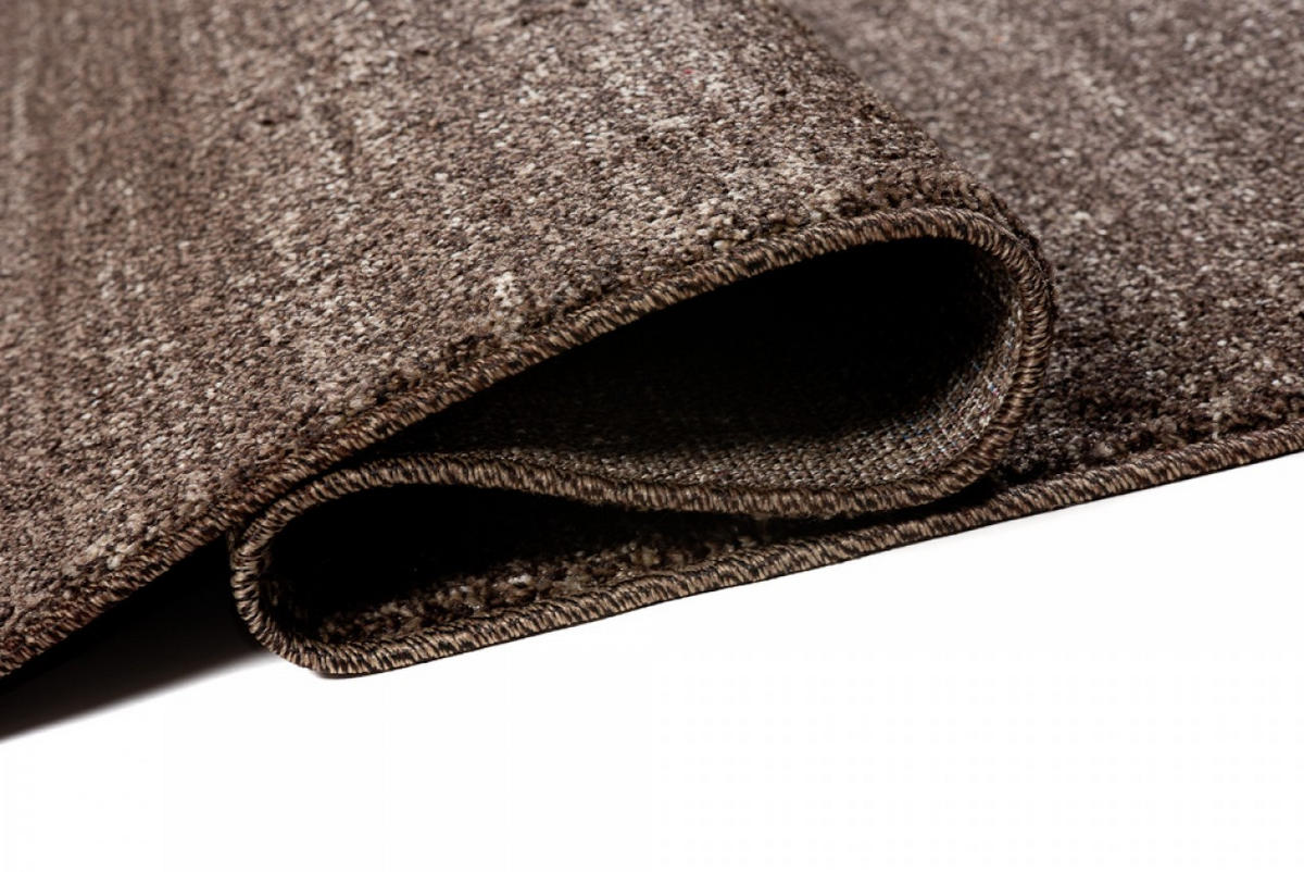 TEPPICH SARI Dunkelbraun 300/400 cm - Dunkelbraun, Textil (300/400cm) - Tapiso