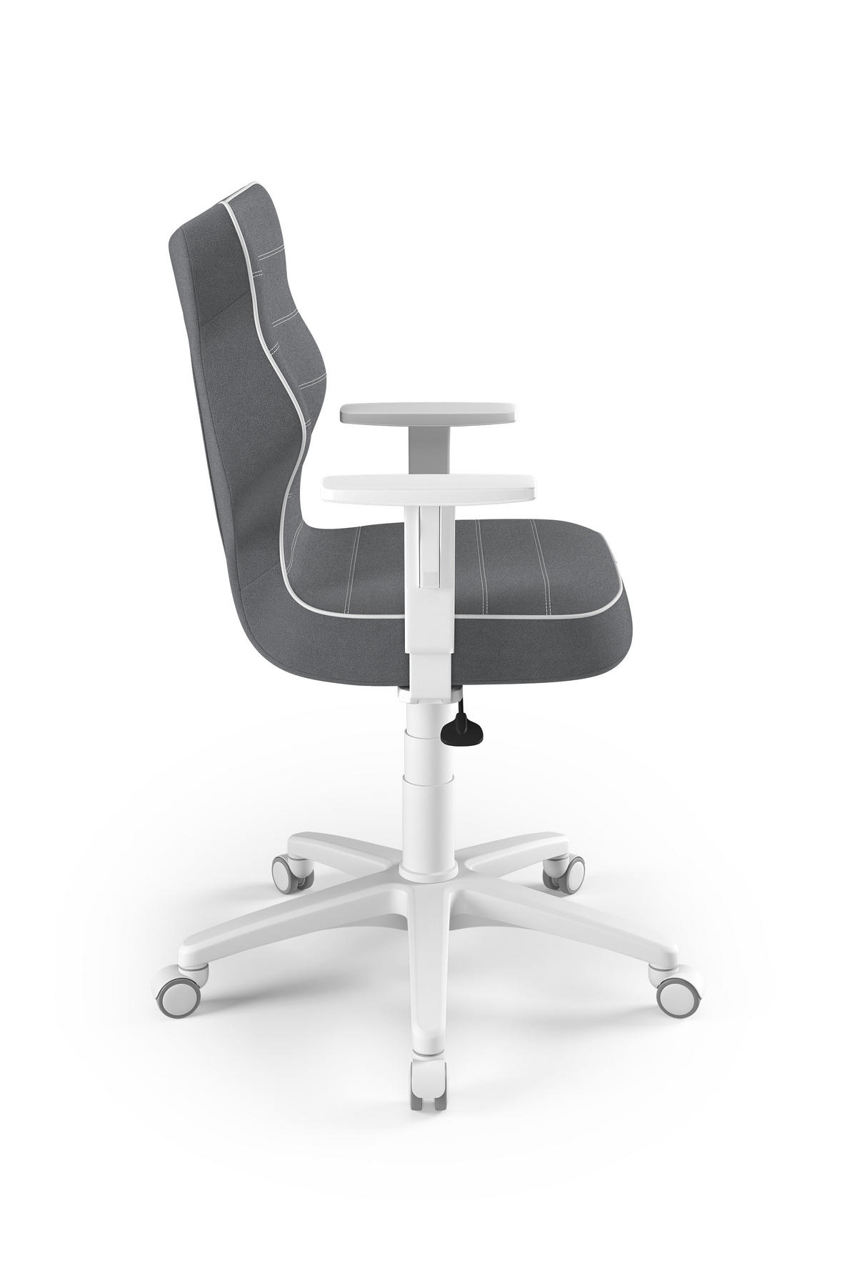 JUGENDSTUHL Duo - Dunkelgrau/Weiß, Textil (64/103/64cm) - RAUMHIRSCH FURNITURE
