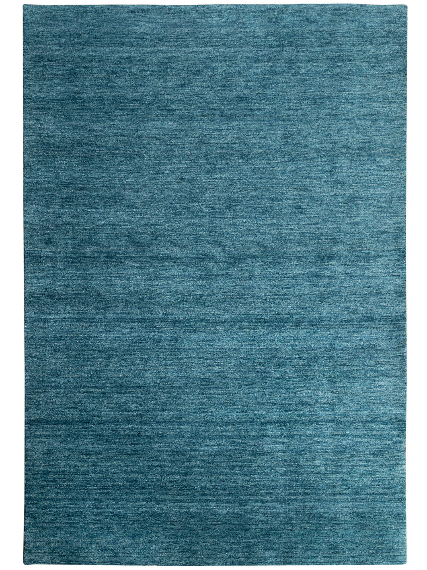 WOLLTEPPICH 70/140 cm Jaipur - Türkis, Naturmaterialien (70/140cm) - Steffensmeier