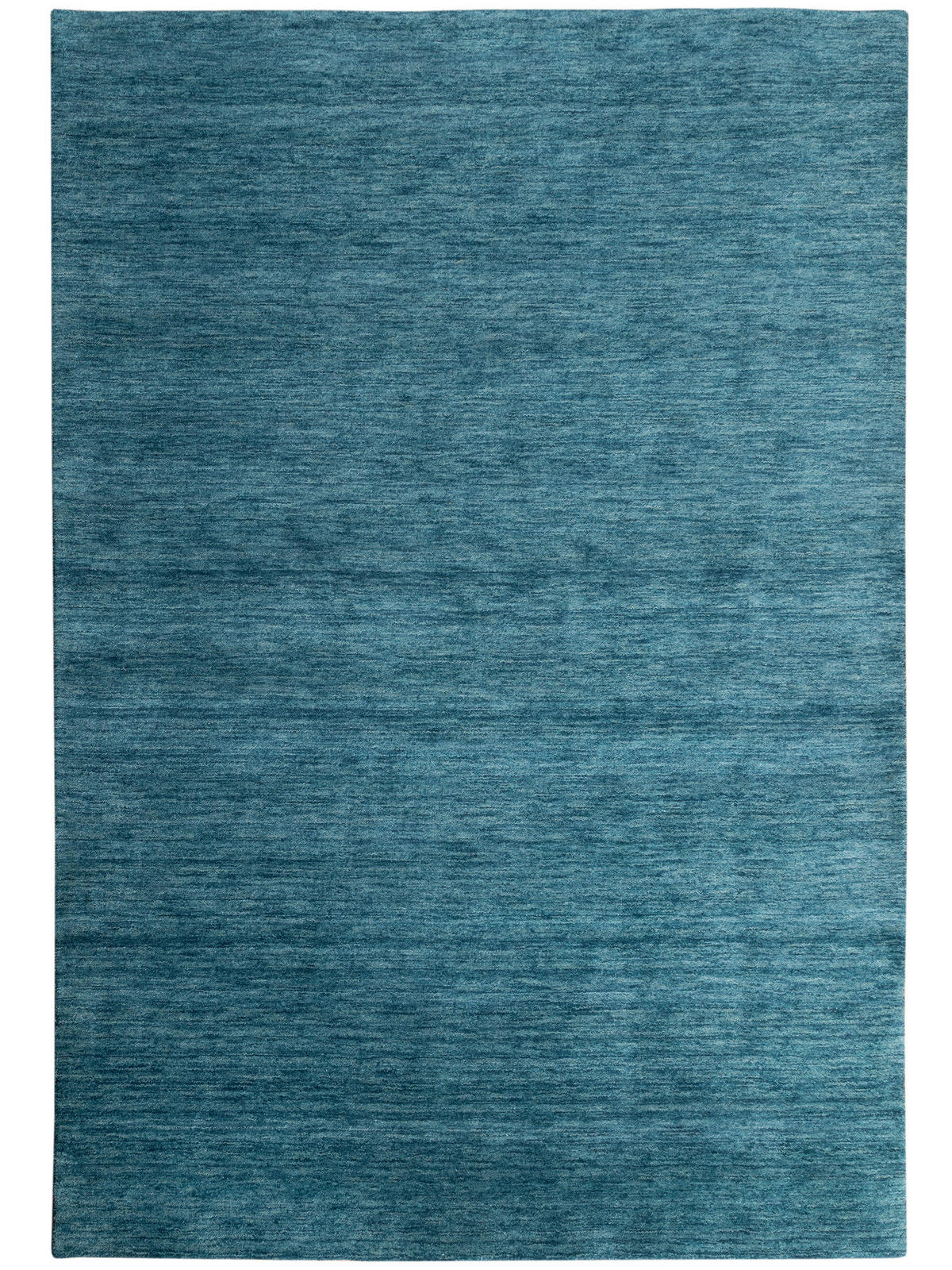 WOLLTEPPICH 70/140 cm Jaipur - Türkis, Naturmaterialien (70/140cm) - Steffensmeier