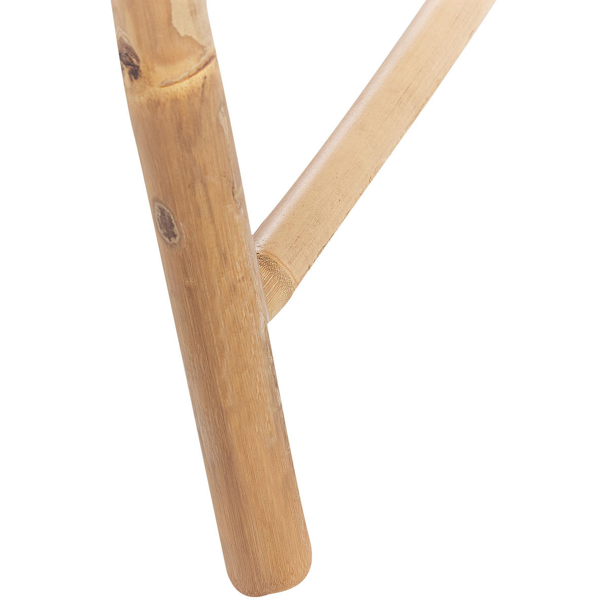 GARTENTISCH Massivholz Heller Holzfarbton Molise - Hellbraun, Holz (120/69/74cm) - Beliani