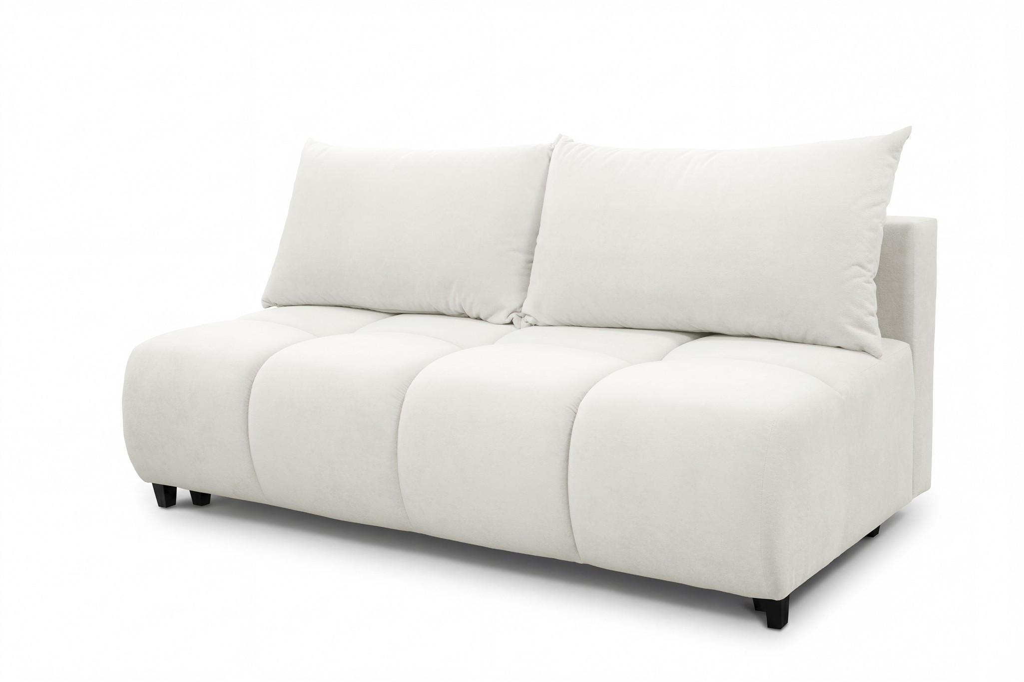SCHLAFSOFA Xenio Mit Schlaffunktion - Weiß, Holzwerkstoff/Textil (196/103/100cm) - Fun Möbel